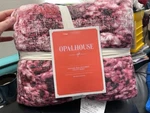Full/queen Textured Velvet Vintage Rug Quilt Mauve - Opalhouse New!!!. Fixed Price $51.00.