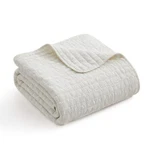Eyelet Cream Quilted Throw - Levtex Home. Fixed Price $38.99.