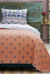 Barefoot Bungalow Aleena Reversible King Quilt Set 105" X 95" New. Fixed Price $179.99.