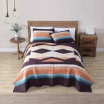 Pendleton Cresent Butte Pieced Set Cotton Quilted Bedspread - Full/queen. Fixed Price $200.00.