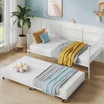 Idealhouse Twin Daybed With Trundle, Metal And Set, B.... Fixed Price $174.69.