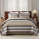 100% Cotton Quilts Queen Size, Bedding Set Bedspread, Striped Qui.... Fixed Price $243.09.