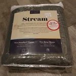 Brielle Stream Set, 2 King Grey. Fixed Price $19.90.