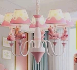 Flying Unicorn 5-LIGHT Chandelier, Pink; Designed By Extra Cozy. Fixed Price $84.15.