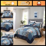 Autumn Dream Cotton Bedspread Quilt Reversible Bedding Coverlet Sets, Luxur. Fixed Price $106.99.