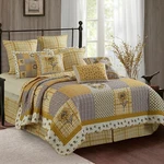 Virah Bella - Sunshine Lightweight Reversible Quilt Set. Fixed Price $89.95.