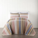 Hudson & Main Casen Stripes Bedspread Queen 102"X118". Fixed Price $119.00.