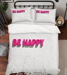 3D Pink Trademark Logo Quilt Cover Bedding Sets Pillowcases Queen. Fixed Price $92.94.