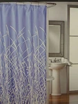 Cynthia Rowley Blue & White Fabric Shower Curtain 72" X Nip. Fixed Price $41.65.