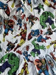 Pottery Barn Kids Marvel The Hulk, Iron Man, Comics (1 Pc) Twin Flat Sheet. Fixed Price $59.00.