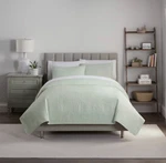 Waverly Sage Medallion Pinsonic 3PC Quilt & Shams Set King Nip. Fixed Price $99.99.
