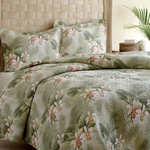 Tommy Bahama Tropical Orchid Full Queen Quilt. Fixed Price $119.95.