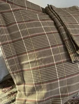 Daniel Stuart Studio Classic Plaid Made Canada European Shams Set 2. Fixed Price $89.00.