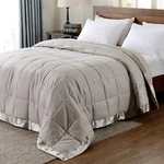 Downluxe King Size Blanket, Lightweight Alternative With Satin Trim. Fixed Price $61.29.