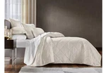 Hotel Collection Dobby Diamond 3-PC. Coverlet Set, Full/queen Natural Cotton. Fixed Price $99.99.