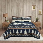3 Pcs Cozy Cabin Quilt Bedspread Set Soft And Warm Bedding For Lodge Style Decor. Fixed Price $48.98.