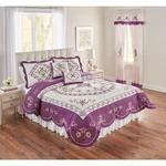 Brylanehome Ava Oversized Embroidered Cotton Quilt. Fixed Price $107.99.