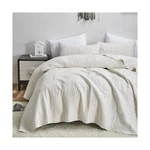 Tache Cotton Damask Paisley Vanilla Cream Ivory Elegant Matelass Embroider. Fixed Price $222.14.