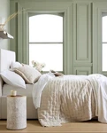 Quince European Linen Dream Quilt Set King Sand Msrp $234 Nwot. Fixed Price $149.00.