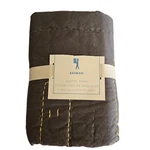 Pottery Barn Kids Batman City Scene Grey Yellow Quilted Euro Pillow Sham New. Fixed Price $39.95.