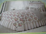 5 Pcs Nostalgia Dena Nottingham Hill Full/queen Quilt Standard Euro Shams Floral. Fixed Price $159.00.