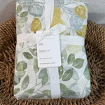 Pottery Barn Botanical Percale Quilted Sham Set (2) King Soft Cotton Bedding. Fixed Price $89.00.