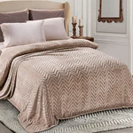 Flannel Fleece Queen Size Blanket, Lightweight Breathable Soft Bedspread Plu. Fixed Price $35.93.