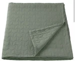 Ikea Lax Bedspread, Gray-green, Full/queen 110X102 905.134.30. Fixed Price $79.99.