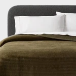 Ruched Velvet Quilt - Threshold. Fixed Price $33.99.