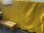 F/q Bedspread King Quilt Opalhouse Designed Jungalow Scallop Edge Shams-cases. Fixed Price $76.50.