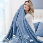 Choshome Cooling Blanket For Hot Sleepers Lightweight King 90'' X 108'', Blue. Fixed Price $48.98.