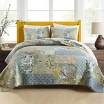 Winlife Cotton Set Queen Size - Patchwork Coverlets Reversible B.... Fixed Price $112.94.