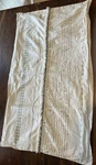 Ink & Ivy King Pillow Shams Boho Design Textured 100% Cotton Grey Peach White. Fixed Price $18.74.