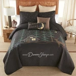 Donna Sharp Evening Lodge Bedding Collection. Fixed Price $150.00.