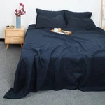Victory Symbol 100% Organic Linen Sheets Set,french Natural Flax Bedding Ul.... Fixed Price $205.71.
