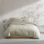 Calvin Klein - King Duvet Cover Soft Cotton Percale Ikat Pinstripe Mndr Mnt. Fixed Price $79.00.