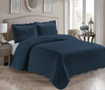 Home Linen 3 Piece Size Embossed Solid Coverlet Bedspread New # Veronica.... Fixed Price $44.31.