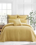Levtex Home Mills Waffle Classic 3-PC. Bedspread Set, Full Ochre (mustard). Fixed Price $49.00.