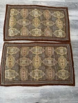 Extreme Linen Brown Tapestry King Pillow Shams. Fixed Price $24.99.