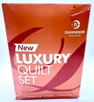 Dawndior Deep Sleep Lightweight Luxury Quilt Set - Beige Brand New. Fixed Price $14.85.