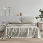 Linen Sheets Set Twin Size 3 Pieces 100% French Pure Natural Stonewash Everly. Fixed Price $179.99.