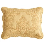 Chixin Microfiber Pillow Shams Set Honey-gold 20X26 Decorative Quilted. Fixed Price $64.02.