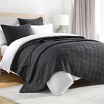 Horimote Home 100% Cotton Quilt Set King Size, Charcoal Pre-washed Bedspreads. Fixed Price $99.56.