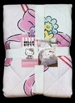 Nwt Hello Kitty Quilt Blanket & Sham Set Twin Sanrio 66 X 86" Light Pink Blue. Fixed Price $49.99.
