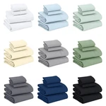 100% Cotton Flannel Sheet Set Deep Pockets Breathable Warm 170 Gsm Cozy Soft. Fixed Price $65.99.
