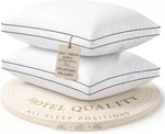 Lane Linen Bed Pillows Standard Size 2, Medium Soft Support Gusseted Hot. Fixed Price $35.99.