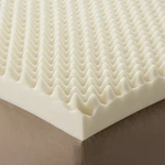 Enhance Highloft 4" Memory Foam Topper White Queen - Future. Fixed Price $63.74.