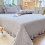 1 To 3 Pieces Simple Style Bedspread Quilted Cover / Linen Thicken. Fixed Price $113.91.