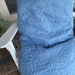 Hombys Aqua Teal Blue Quilt Set Bedspread With 2 Shams Soft Size King. Fixed Price $25.00.