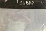 Ralph Lauren Graydon Chambray Blue King Quilted Quilt/coverlet Nip $385 Nice. Fixed Price $213.61.